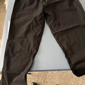 Soojun elastic waist men pant black 38x28